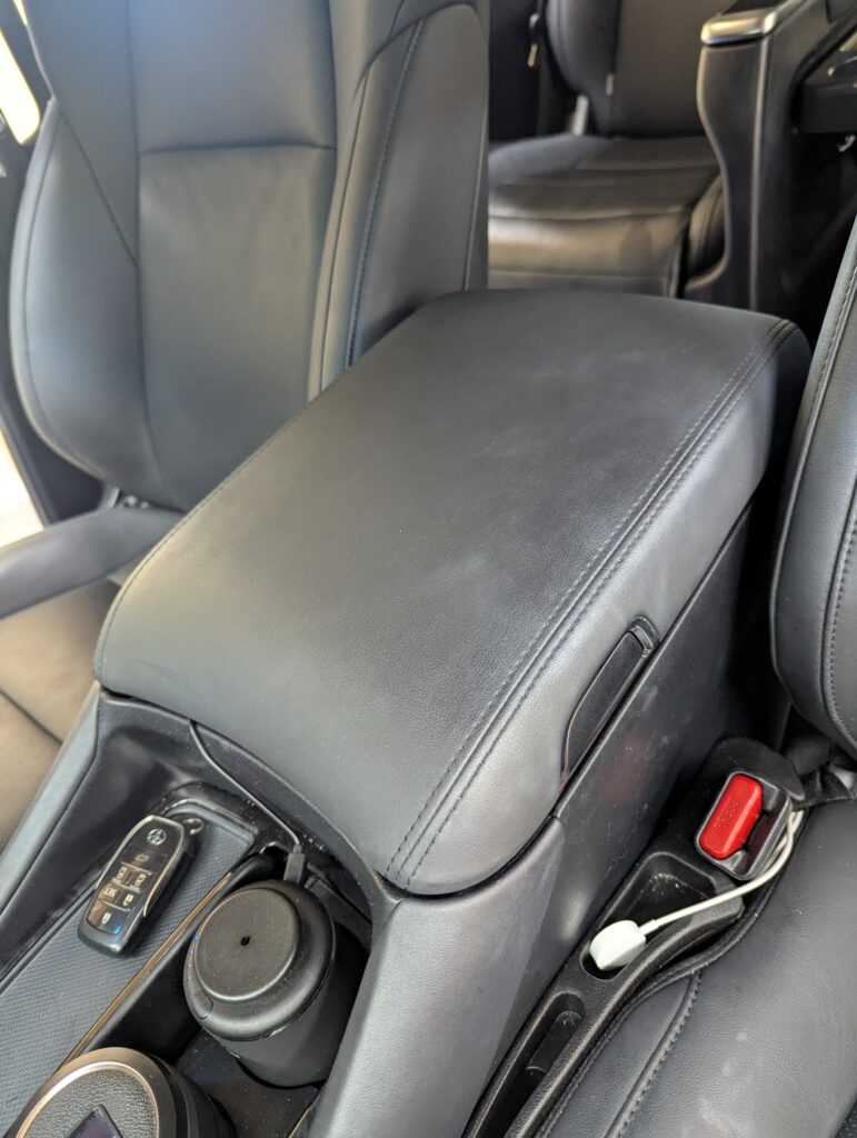 アルファードのセンターコンソール